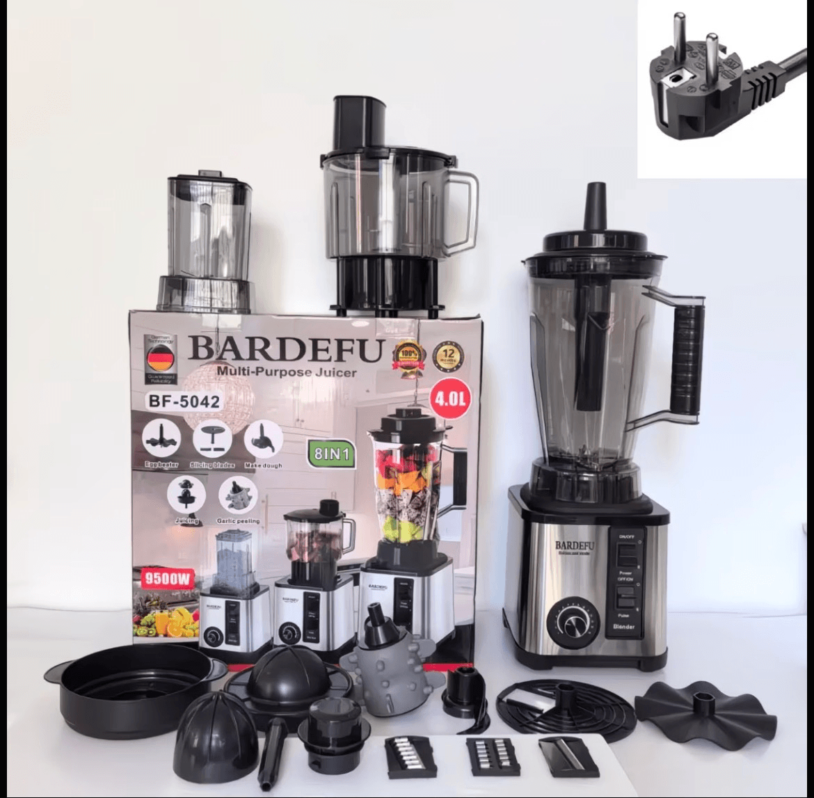 8in1 multifunction BARDEFU Blender